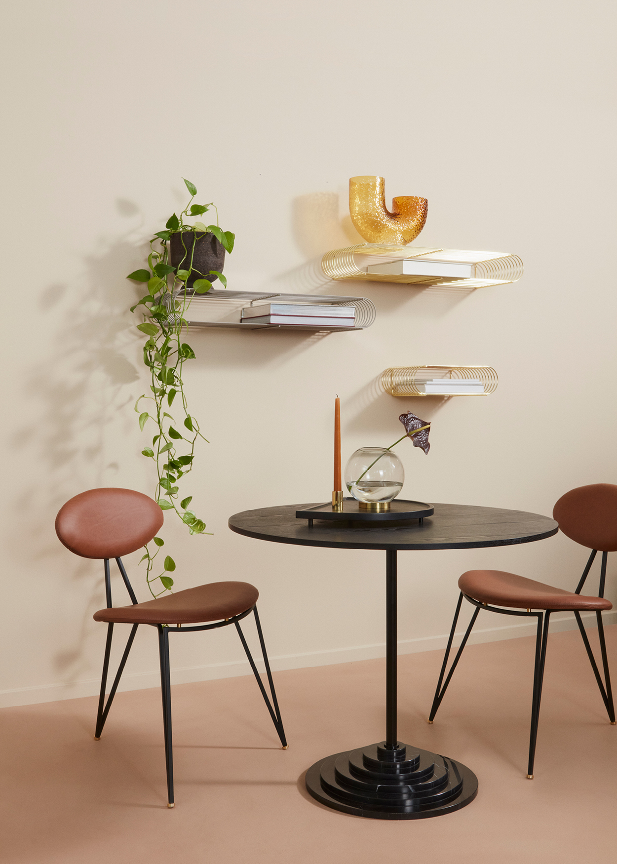 ARURA medium glass vase